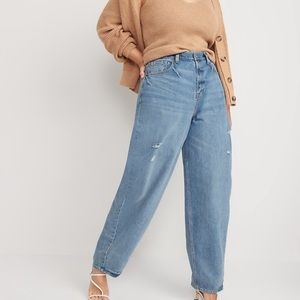Extra High-Waisted Balloon Jeans